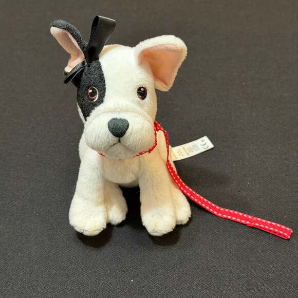 American Girl Other - American Girl Bon Bon French Bulldog Plush Dog with Leash 2014